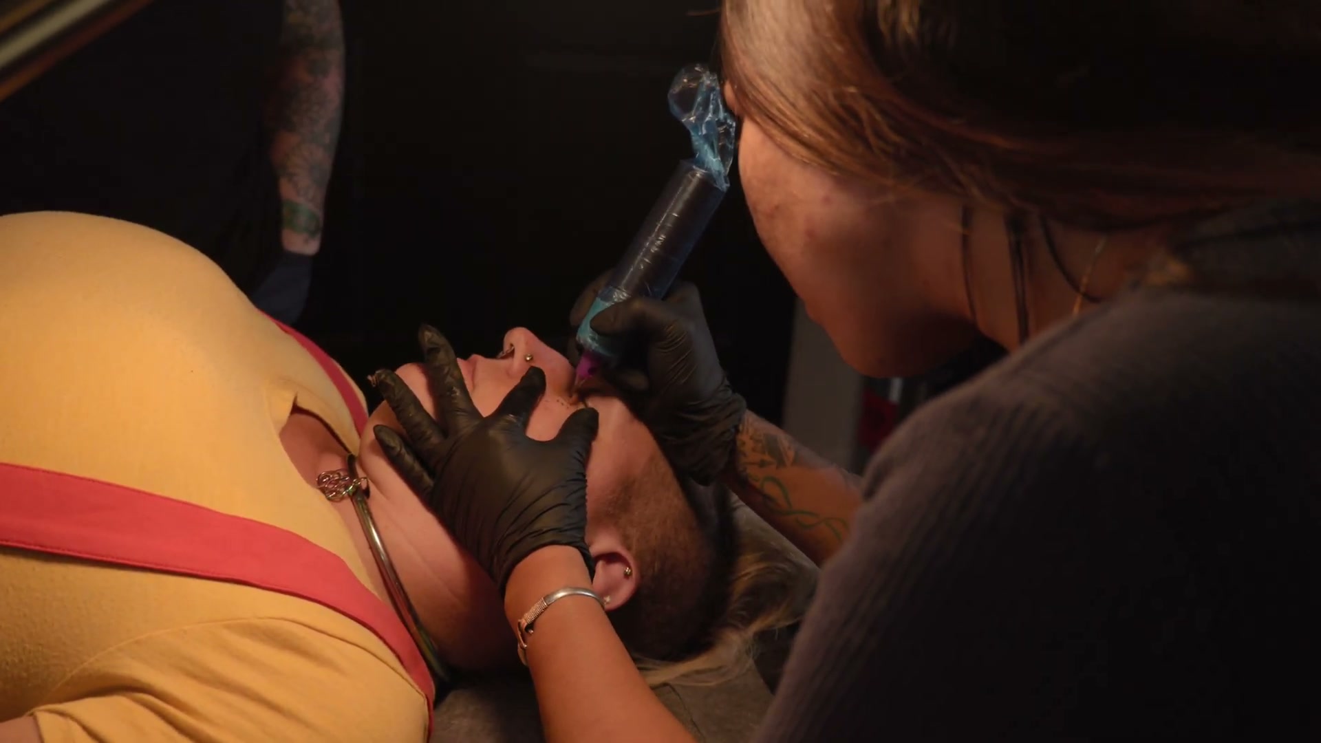 Cosmetic tattoo artistry