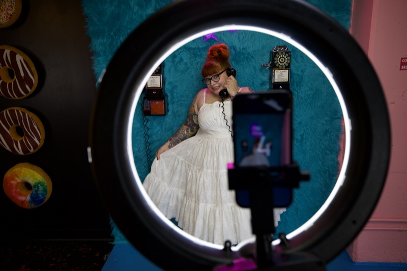 Founder portrait on location