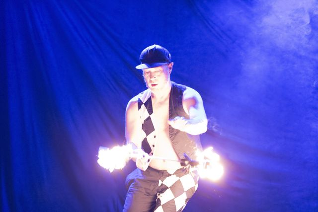 Mouse, fire performance at Dante's Sinferno — frame 5