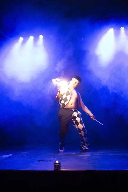 Mouse, fire performance at Dante's Sinferno — frame 10