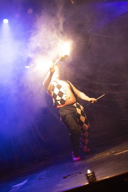 Mouse, fire performance at Dante's Sinferno — frame 19