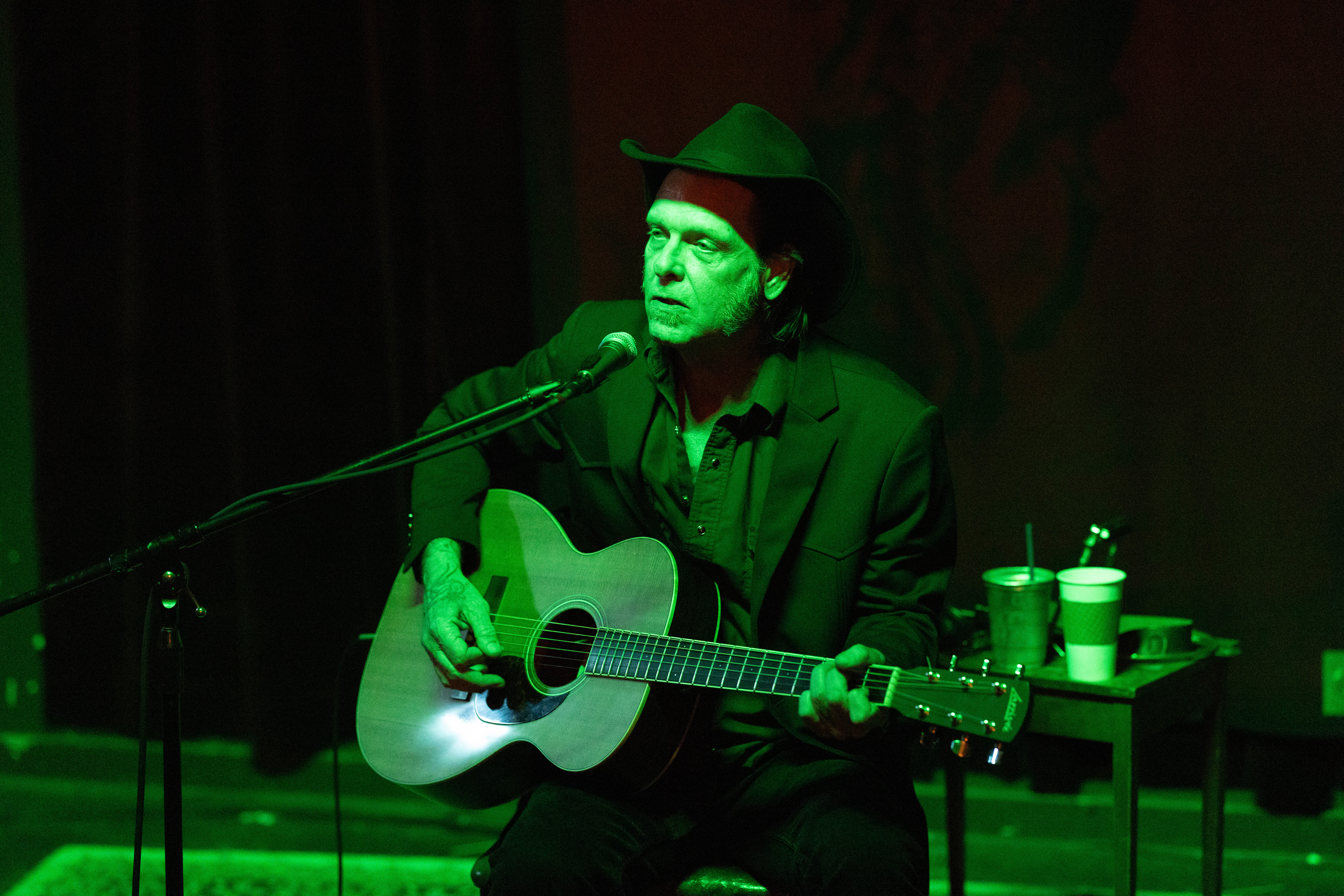 Stage presence under colored lighting